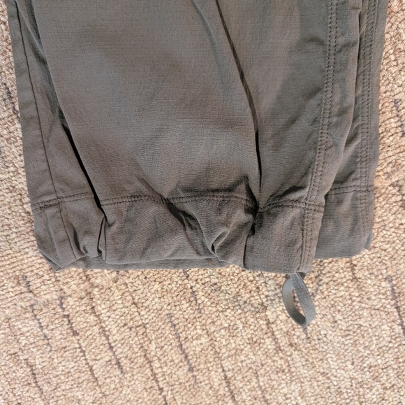 Athleta Trekkie Hike Pant Olive Green Size 14T - Picture 5 of 10